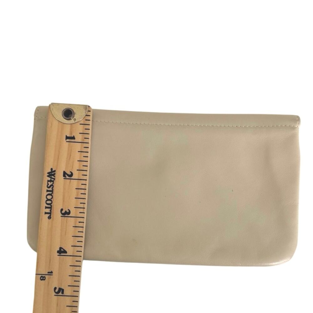 Vintage Ivory St. Thomas Cowhide wallet purse multi-functional - Picture 2 of 11
